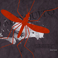 Red mosquito