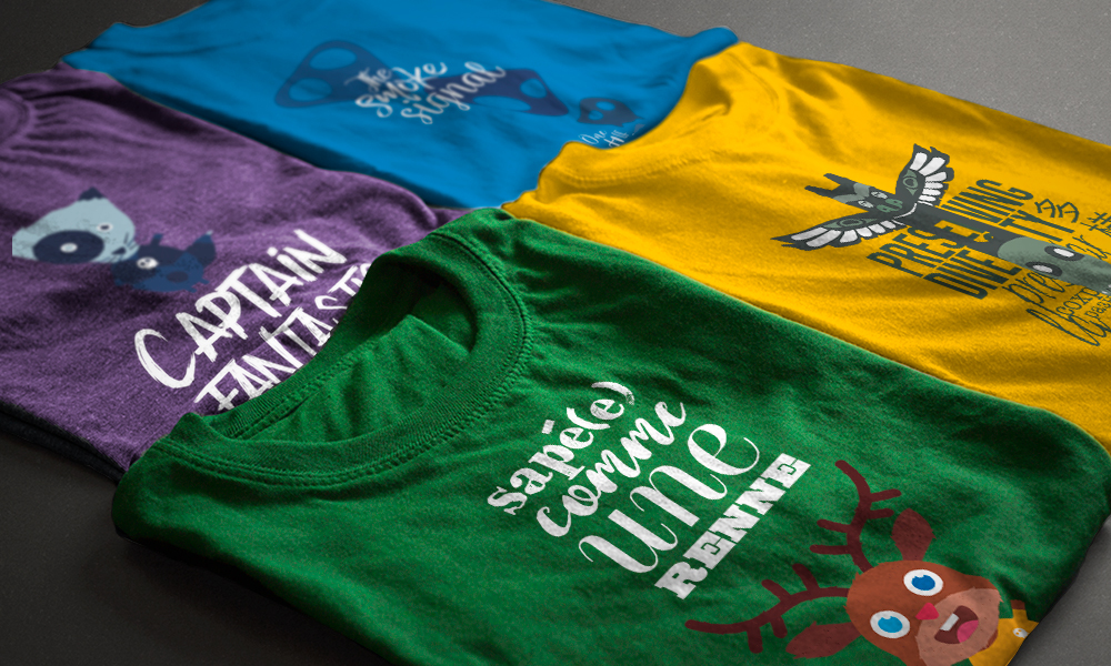 Les Tshirts de Captain Fantastic Mister Fox