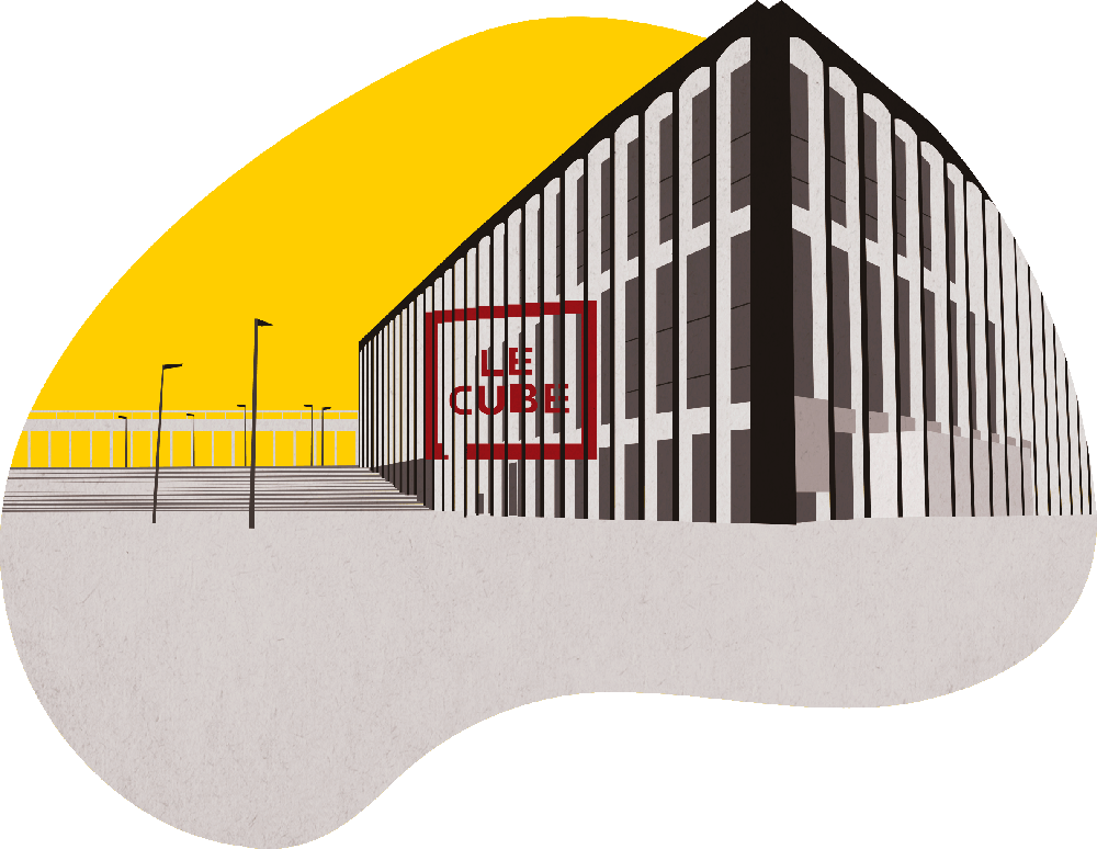 illustration du Cube à Aix-en-Provence